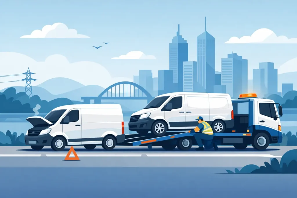 Van Towing Melbourne When Breakdowns Hit