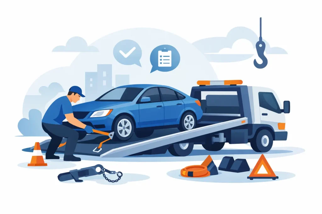 How to Prepare Car for Towing Safely