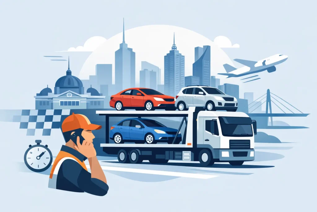 Urgent Car Transport Melbourne: What to Expect