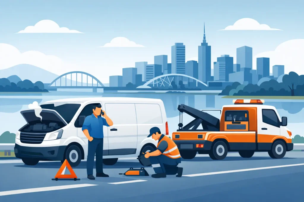 Commercial Van Breakdown Help in Melbourne
