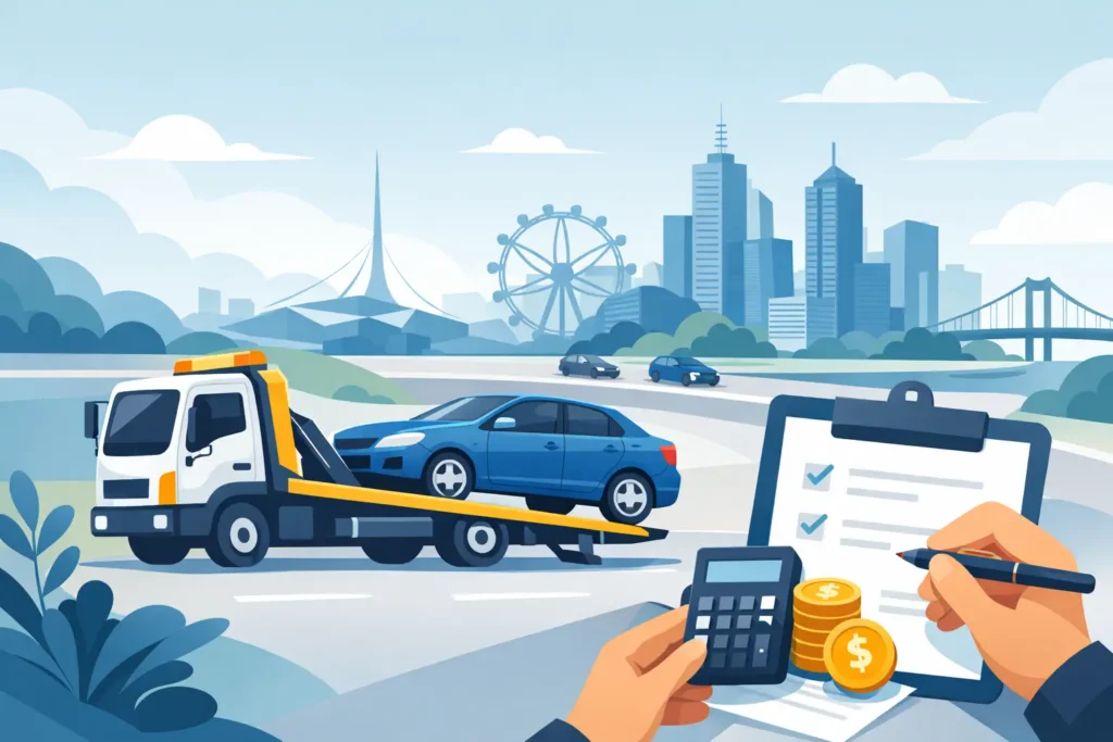Vehicle Towing Quote Guide for Melbourne Drivers