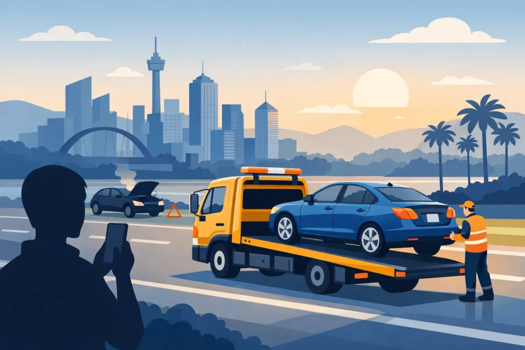 When to Call a Roadside Towing Service in Melbourne