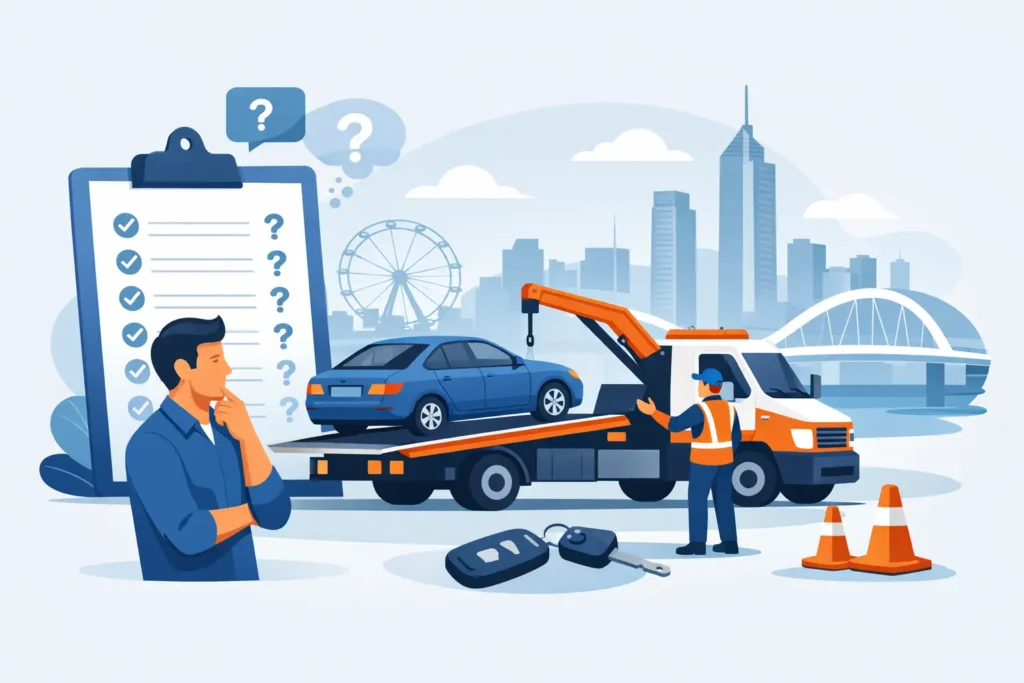 10 Questions Before Booking Towing in Melbourne