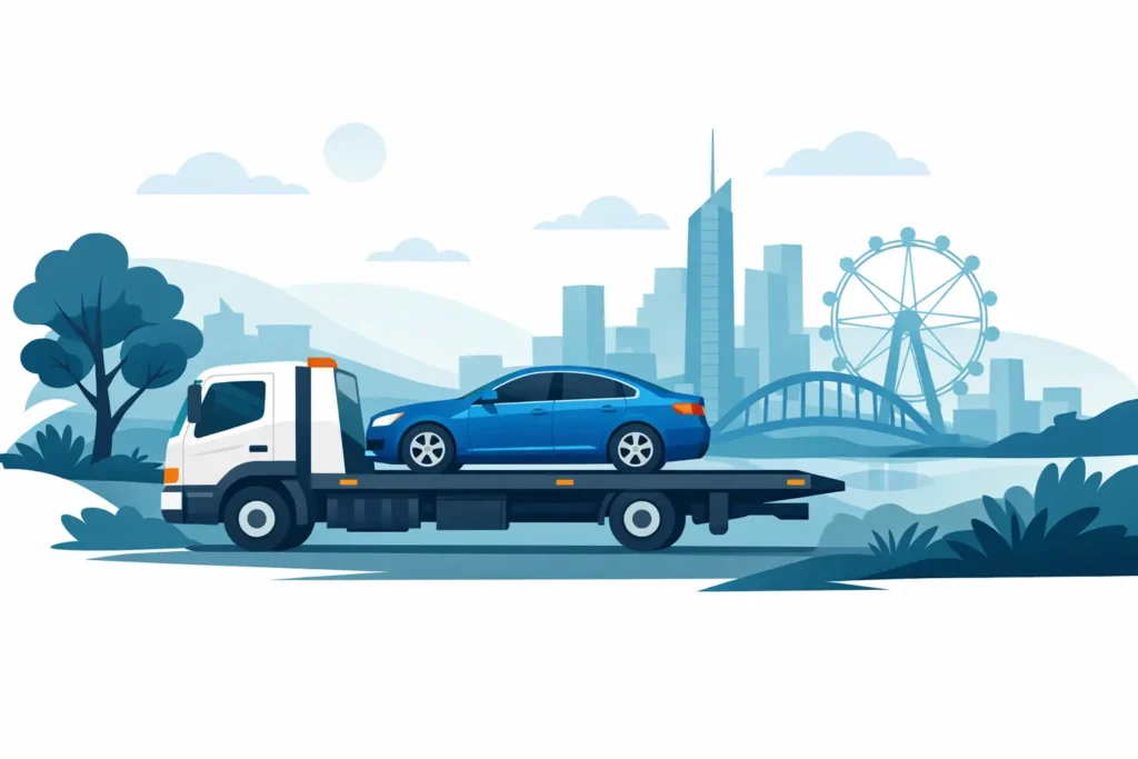 Flatbed Towing Benefits for Melbourne Drivers