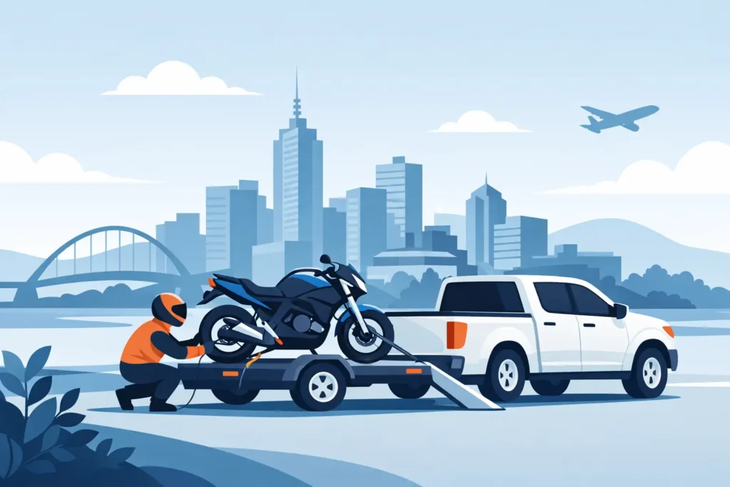 How to Transport a Motorcycle Safely in Melbourne