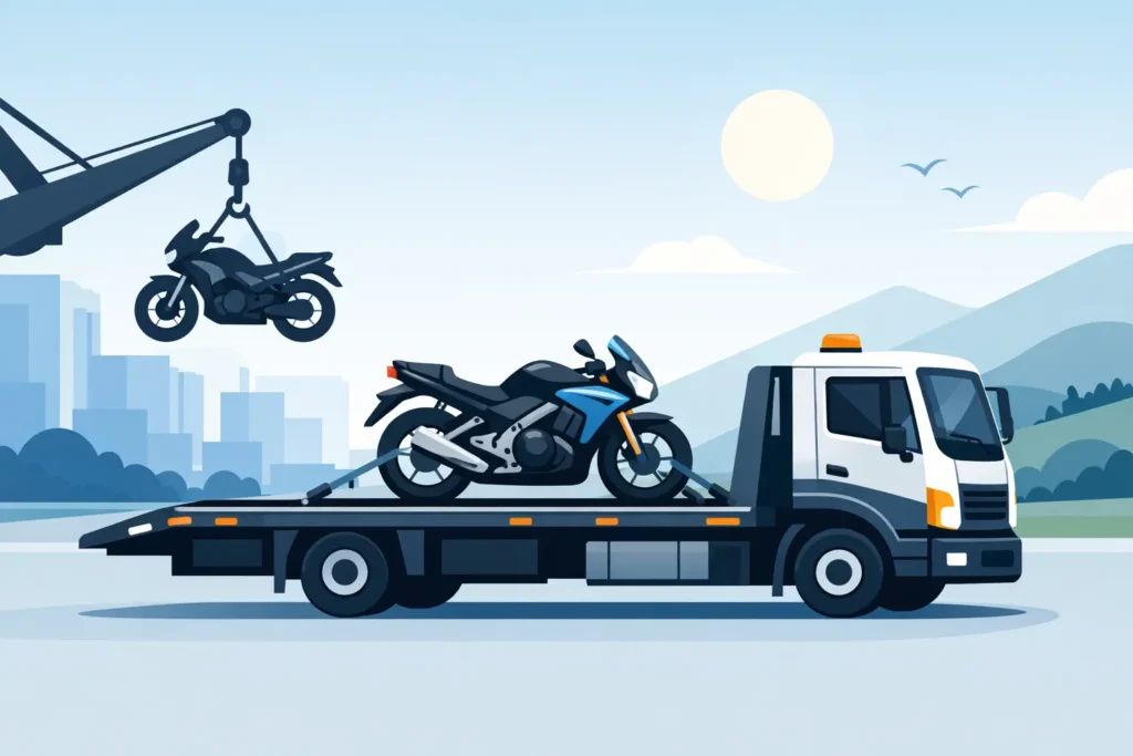 Is Flatbed Towing Safer for Motorcycles?