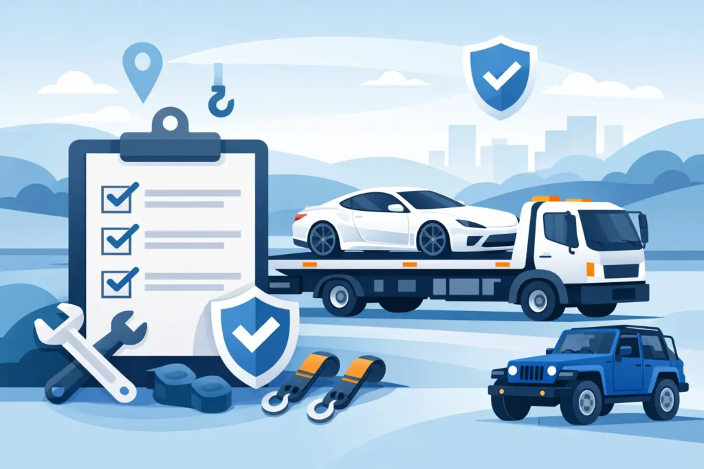 Specialty Vehicle Towing Checklist for Safe Transport