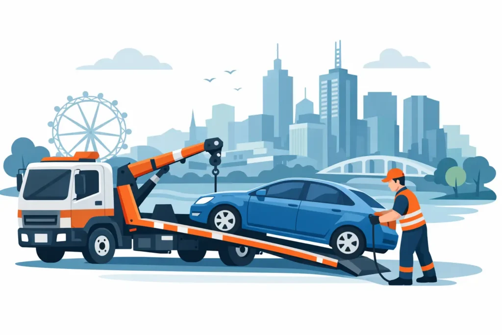 What Happens During Tow Truck Pickup in Melbourne?